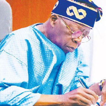 tinubu signs two executive bills