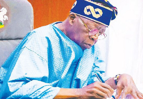 tinubu signs two executive bills