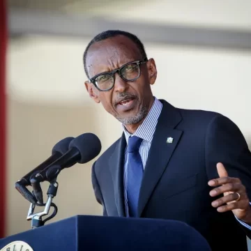 Rwandan president sworn in after election win